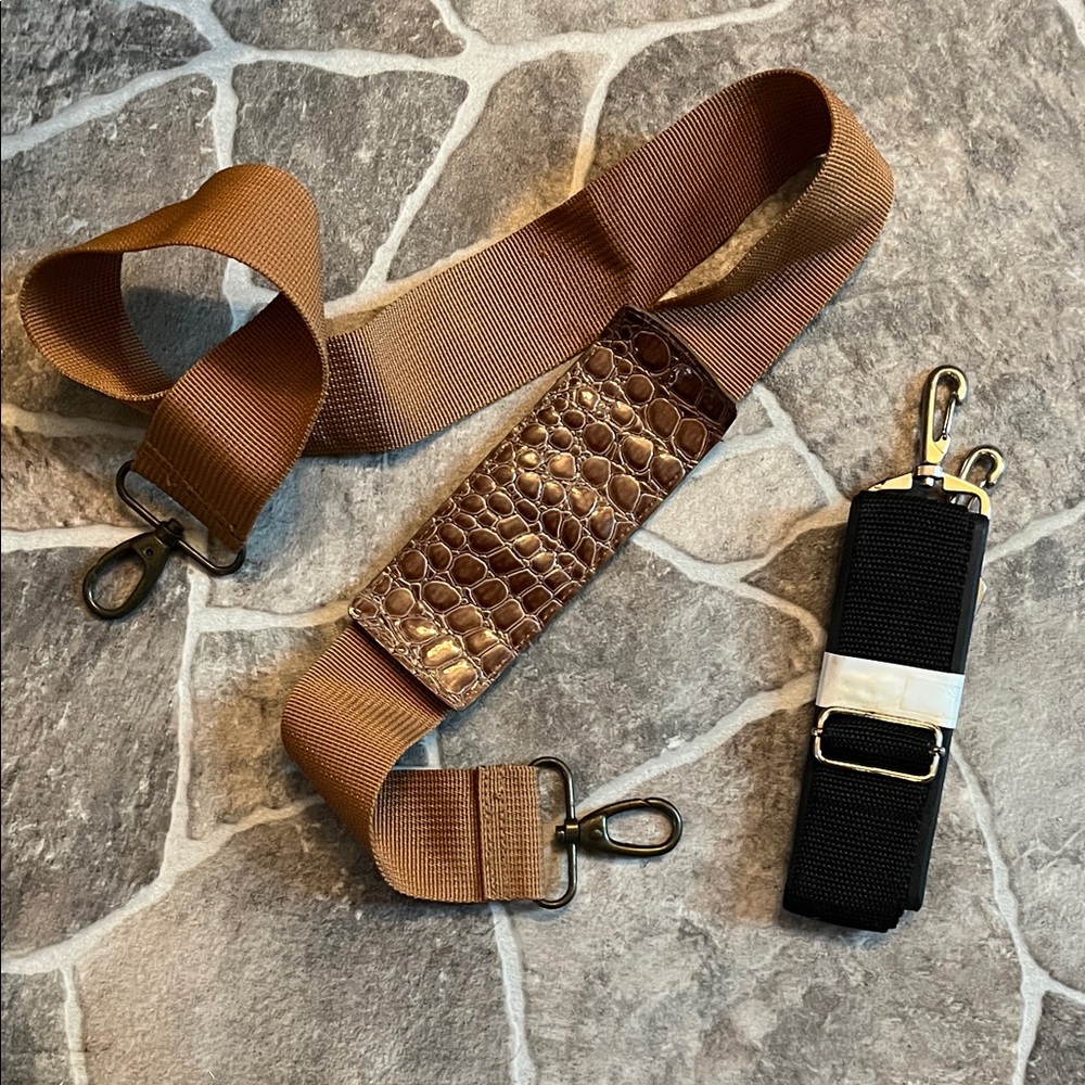 Lot of 2 Bag Straps